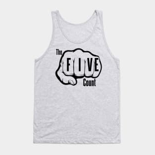 The Five Count Black Logo Tank Top